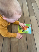 Puslespil i Pap fra Larsen - Bondegårdsdyr - sæt med 4 stk.