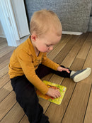 Puslespil i Pap fra Larsen - Bondegårdsdyr - sæt med 4 stk.