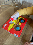 4 Puslespil i Pap  - Maskiner.