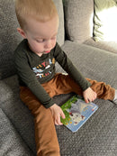 Puslespil i Pap - Dyrebørn - sæt med 4 stk.