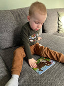 Puslespil i Pap - Dyrebørn - sæt med 4 stk.