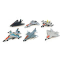 Legetøjsfly - Speed Fighter Kampfly - Sæt med 6 stk. - Billede 1