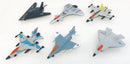 Legetøjsfly - Speed Fighter Kampfly - Sæt med 6 stk. - Billede 1