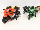 Legetøjsmotorcykelsæt i ass. farver - 12 cm - 6 stk. - Billede 1