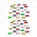 Legetøjsbiler - 48 stk - 7 cm - Gadens Køretøjer - Teamsterz - Billede 1