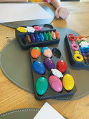 Tegneleg - Sansefarvesæt med 66 dele - Primomo - Fra 3 år. - Billede 1