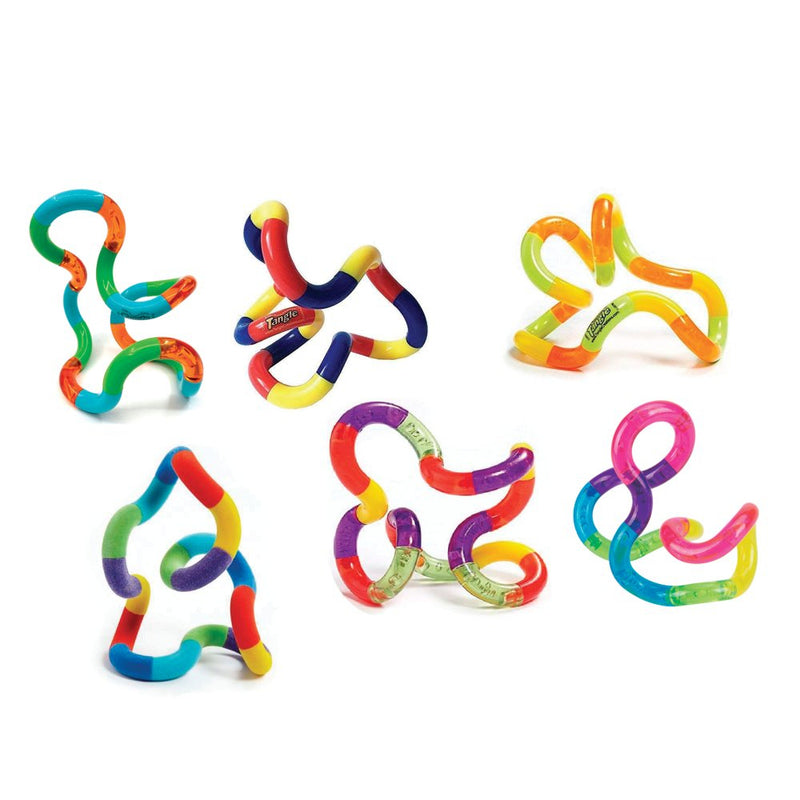 Tangles pakke - 6 stk - Funtastic Plastic - Fra 3 år - Billede 1