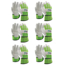 OX-ON Junior 10001 arbejdshandske - 6 par - 4-6 år. - Billede 1