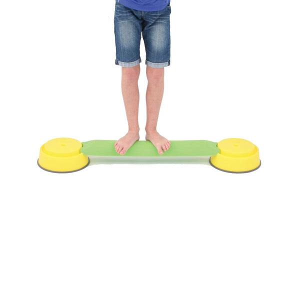 Gonge Build-N-Balance Balancetopsæt med Log Planke - H:10 cm. - Billede 1