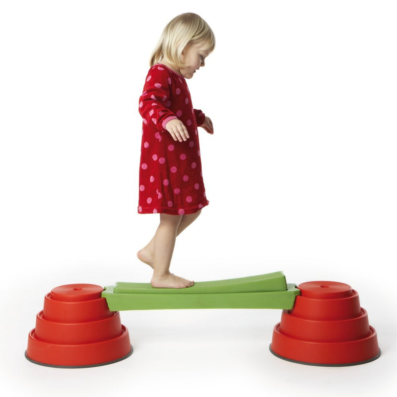 Gonge Build-N-Balance Balancetopsæt med Vippe Planke - H:24 cm. - Billede 1