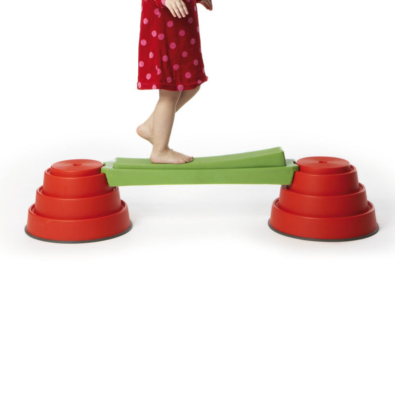Gonge Build-N-Balance Balancetopsæt med Vippe Planke - H:24 cm. - Billede 1