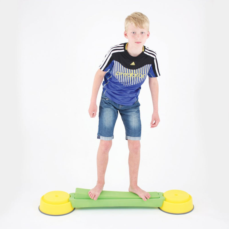 Gonge Build-N-Balance Balancetopsæt med Vippe Planke - H:10 cm. - Billede 1