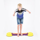 Gonge Build-N-Balance Balancetopsæt med Slack Line - H:10 cm. - Billede 1