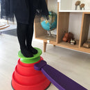 Gonge Build-N-Balance Balancetopsæt med Balance Disks. - Billede 1