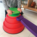 Gonge Build-N-Balance Balancetop Stor med Balance Disk - Fra 3 år. - Billede 1