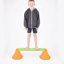 Gonge Build-N-Balance Balance Bropillesæt med Log Planke - H:24 cm. - Billede 1