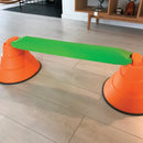 Gonge Build-N-Balance Balance Bropillesæt med Log Planke - H:24 cm. - Billede 1