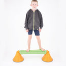 Gonge Build-N-Balance Balance Bropillesæt med Vippe Planke - H:24 cm. - Billede 1