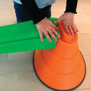 Gonge Build-N-Balance Balance Bropillesæt med Vippe Planke - H:24 cm. - Billede 1