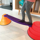 Gonge Build-N-Balance Balance Bropillesæt med Wobble Planke - H:24 cm. - Billede 1