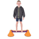 Gonge Build-N-Balance Balance Bropillesæt med Slack Line - H:24 cm. - Billede 1