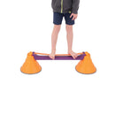 Gonge Build-N-Balance Balance Bropillesæt med Slack Line - H:24 cm. - Billede 1