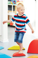 Gonge Motorikbane med vippede River Stones - 10 dele. - Billede 1