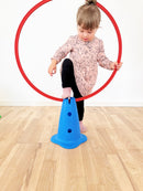 Build N' Balance Kegler fra Gonge - 6 stk - Højde 28,5 cm.