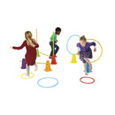 Gonge Motorikbane med Kegler, Stænger og Ringe - 33 dele. - Billede 1