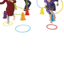 Gonge Motorikbane med Kegler, Stænger og Ringe - 33 dele. - Billede 1