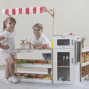 Supermarked til købmandsleg - VIGA - Fra 3 år. - Billede 1