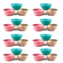 BIO Skål - 500 ml - Assorterede farver - 24 stk. - Billede 1