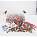 Plus Plus MINI Neon farver - 8400 stk. - Billede 1