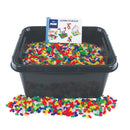 Plus Plus MINI Neon farver - 18.000 stk. - Billede 1