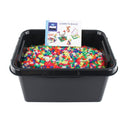 Plus Plus MINI Neon farver - 18.000 stk. - Billede 1