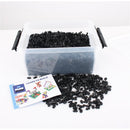 Plus Plus MINI Basic Sort farve - 8.000 stk. - Billede 1