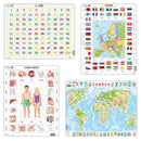 Puslespil i Pap fra Larsen - Skolesæt med 4 puslespil. - Billede 1