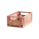 10 stk. Day foldbare opbevaringskasser - Misty Coral - Small - Billede 1
