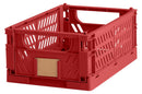 10 stk. Day foldbare opbevaringskasser - Ochre Red - Small - Billede 1