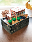 10 stk. Day foldbare opbevaringskasser - Tapestry Blue - Small - Billede 1