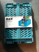 10 stk. Day foldbare opbevaringskasser - Tapestry Blue - Small - Billede 1