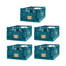 5 stk. Day foldbar opbevaringskasse - Tapestry Blue XL - Billede 1