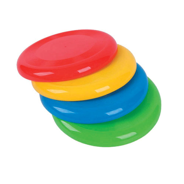 Frisbee sæt til leg - 4 stk - Ø 24 cm. i assorterede farver. - Billede 1