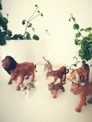 Legetæppe med wildlife-tema og 20 vilde dyr - 100x150 cm. - Billede 1