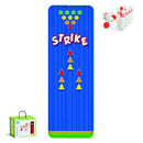 Legetæppe med bowlingbane og bowlingspil - 100x300 cm. - Billede 1