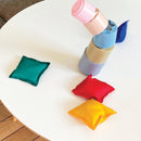 Ærteposer - 12 stk - Assorterede farver. - Billede 1