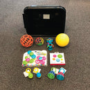 Sansekasse 1 - Lille sansekasse med 12 dele - For 0-3 år - Billede 1