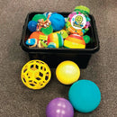 Sansekasse 4 - Stor sansekasse med 40 dele - For 3-6 år - Billede 1