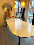 Bordtennisbat i træ med Rød/Sort gummi - Sæt med 2 stk. - Billede 1