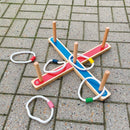 Ringspil i træ - 48 x 48 cm - Fra 4 år. - Billede 1